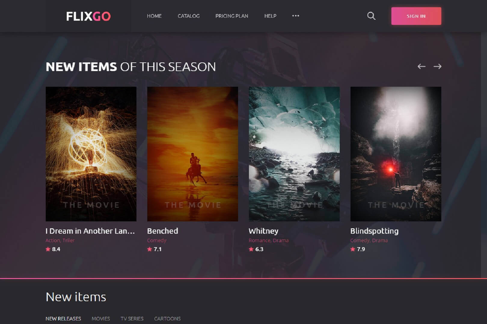 Responsive Free Entertainment Website Templates - Templates Hub