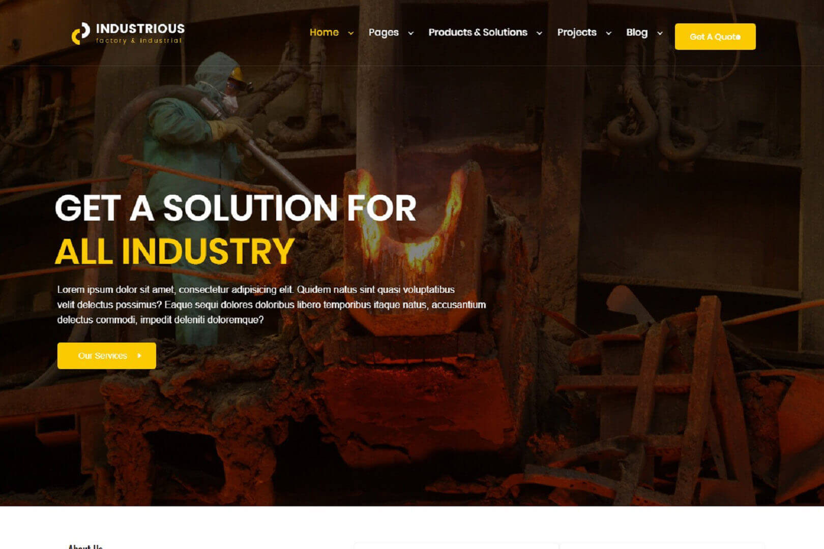 Responsive Free Industrial Website Templates Templates Hub Responsive Free Industrial Website Templates Templates Hub