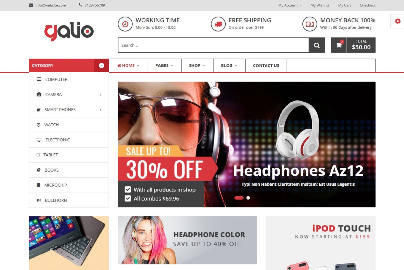 hub-bootstrap-4-e-commerce-template-bootstrap-responsive-themes