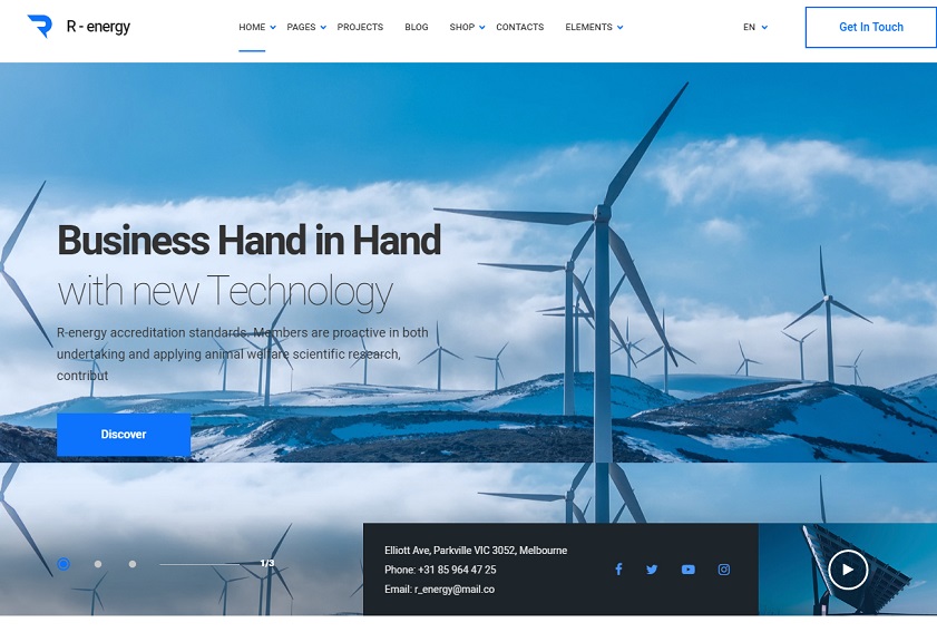 Responsive Free Industrial Website Templates - Templates Hub