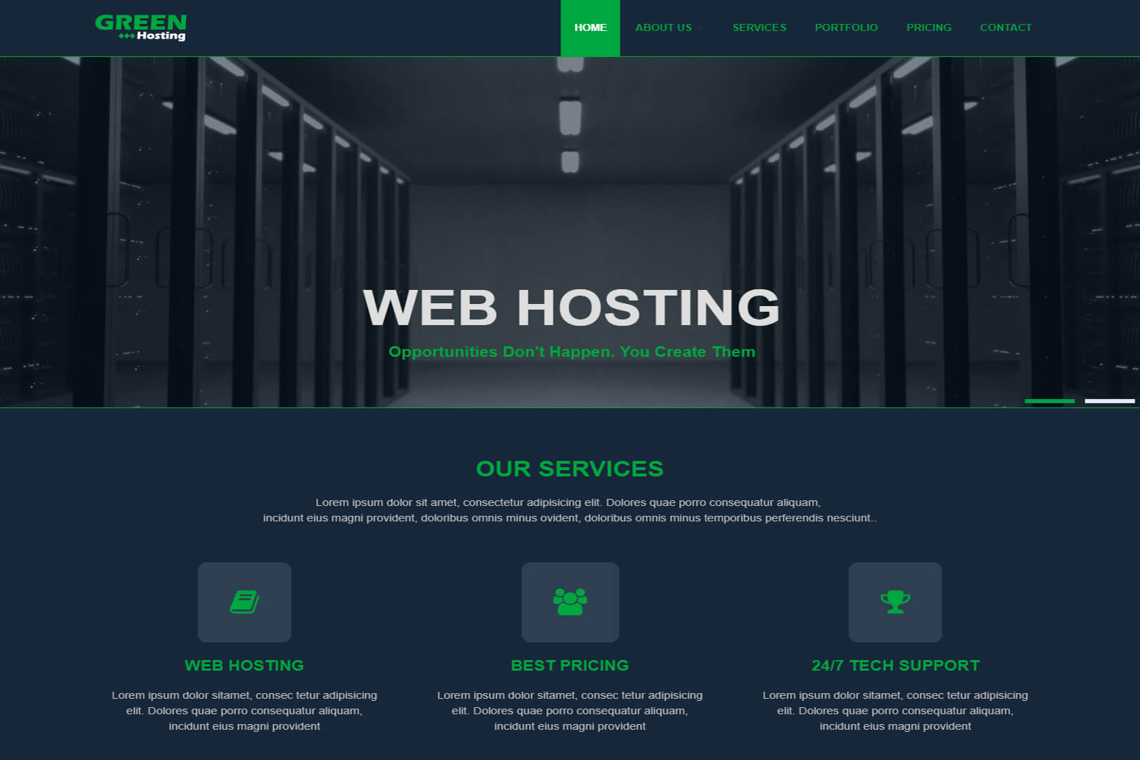 Responsive HTML Templates Free Download Templates Hub